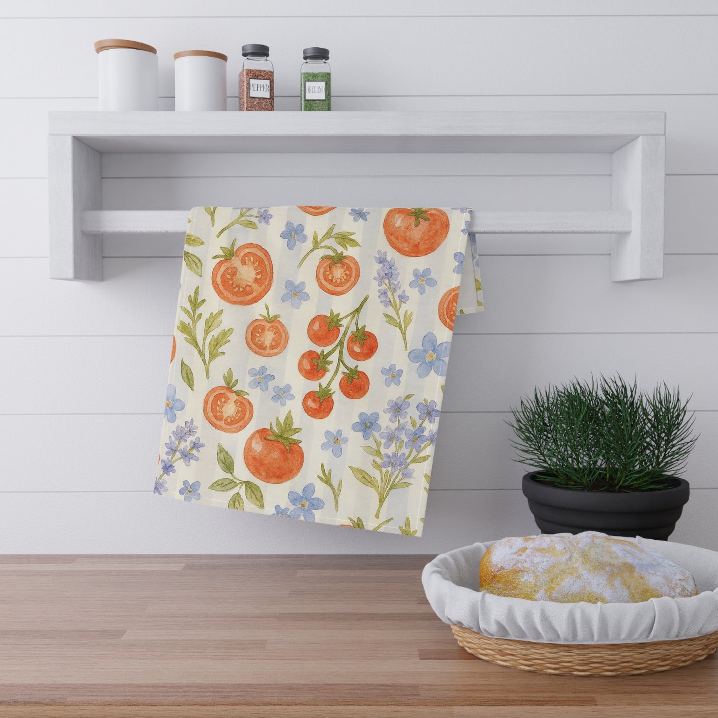 Charming Floral Tea Towels - Kitchen Decor, Housewarming Gift, Rustic Home, Practical Kitchen Accessories, Garden Party, Floral Kitchen