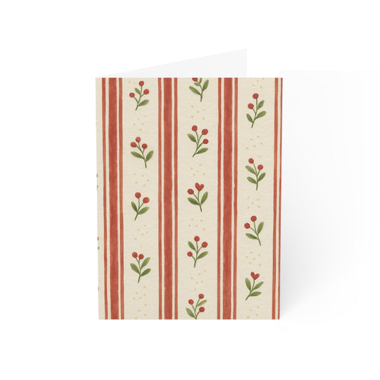 Floral Greeting Cards Set - 1, 10, 30, and 50pcs