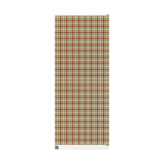 Cozy Plaid Wrapping Paper, Perfect for Holidays, Gifts, Birthdays, Christmas, Seasonal Celebrations, Craft Projects