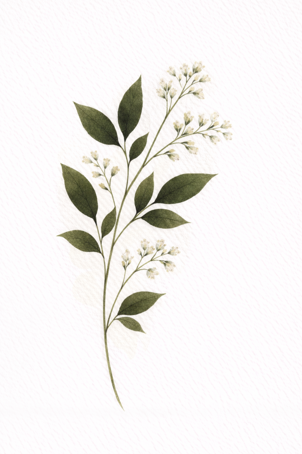 Green Stem Digital Download