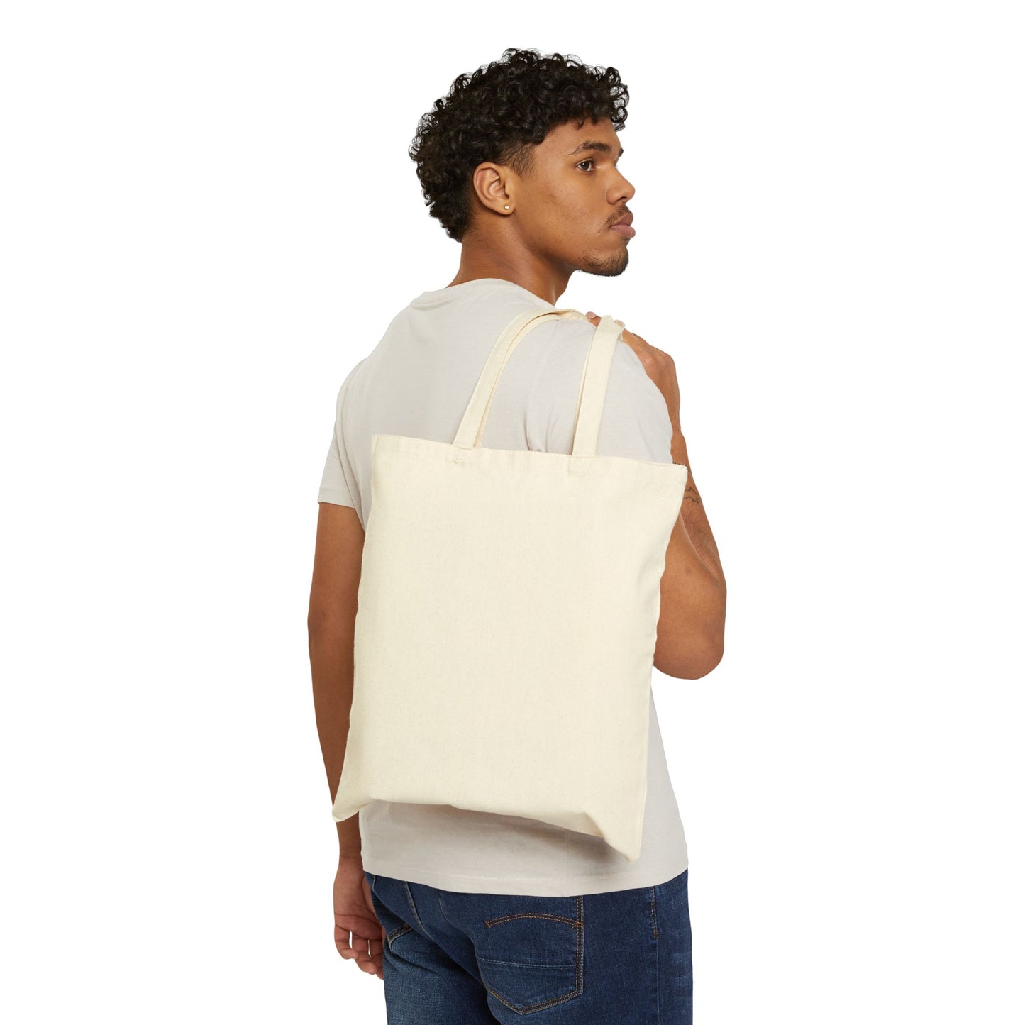 Citrus Blossom Canvas Tote Bag, Eco-Friendly Shopper, Beach Bag, Gift for Her, Reusable Grocery Tote, Summer Accessory