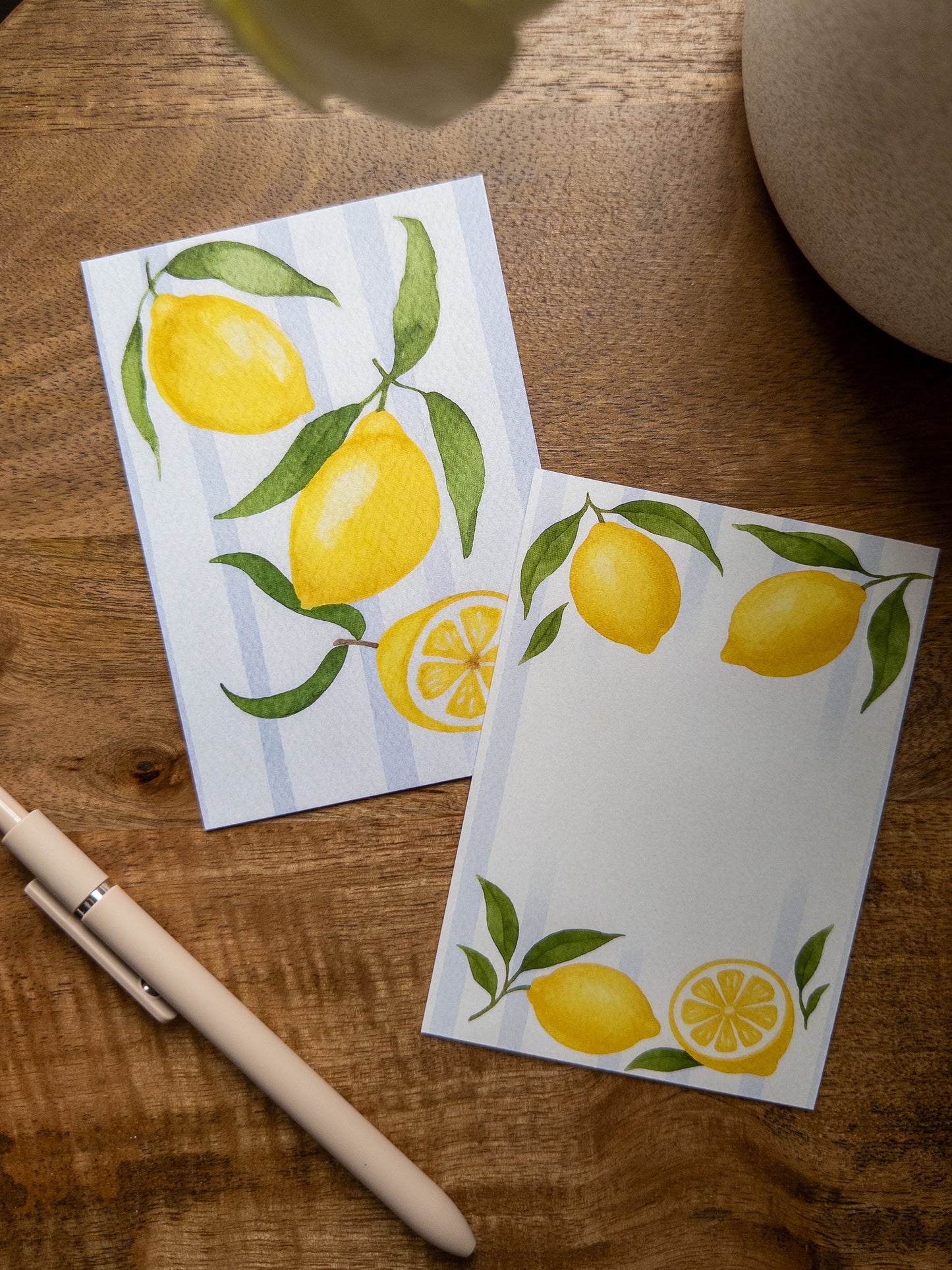 Lemon Medly Note card Set (3 designs)