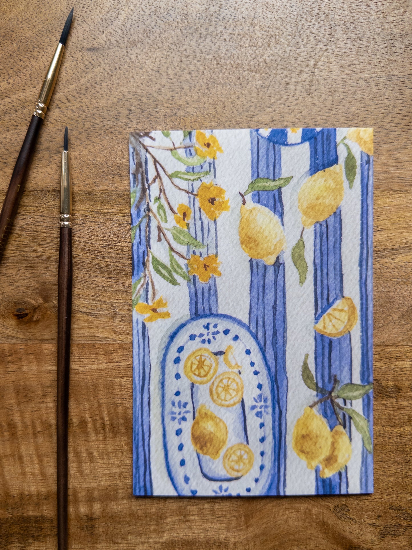 “Squeeze the Day” – Original painting (5x7)