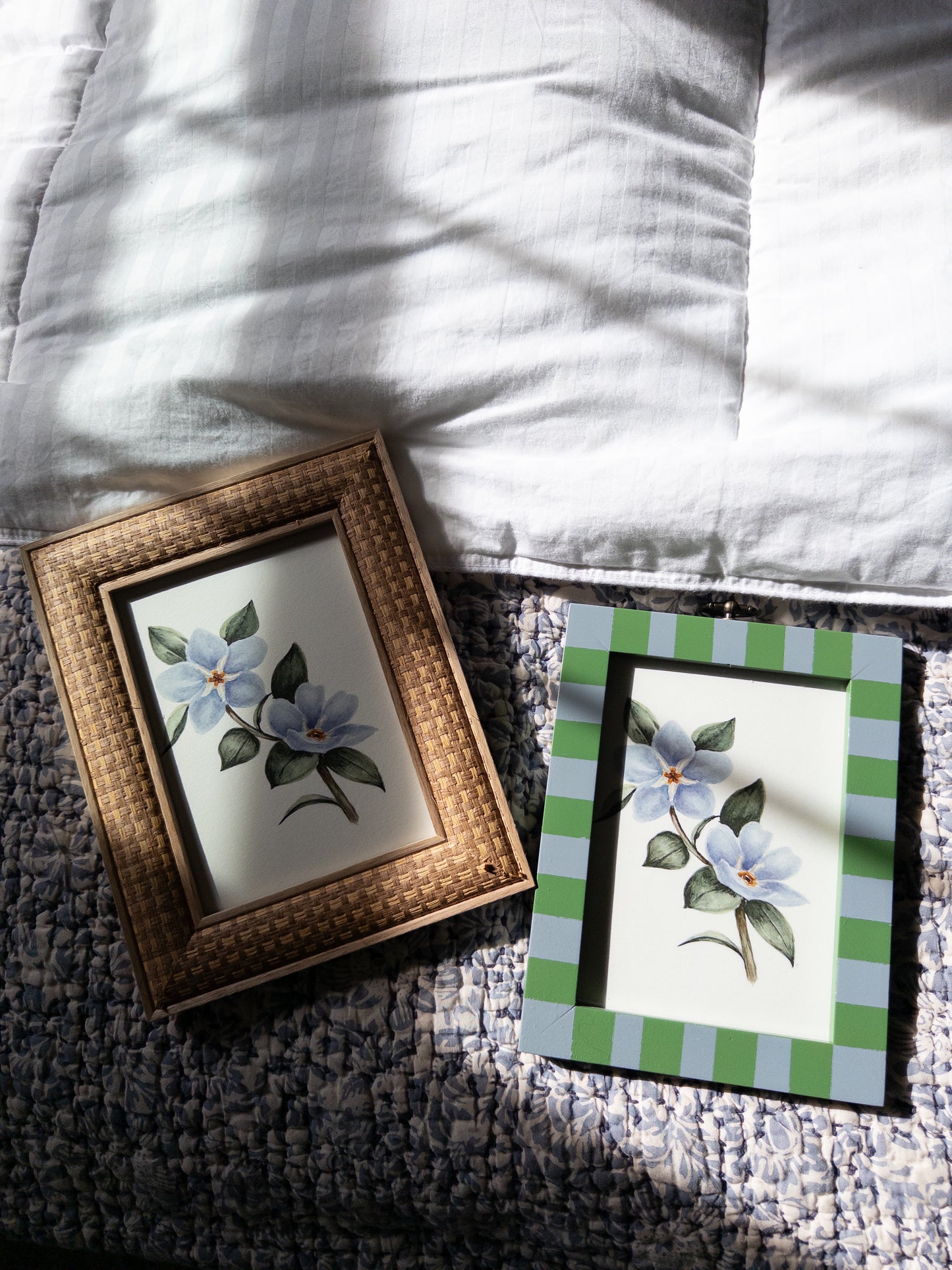 Forget-Me-Nots Up Close- Print 5x7