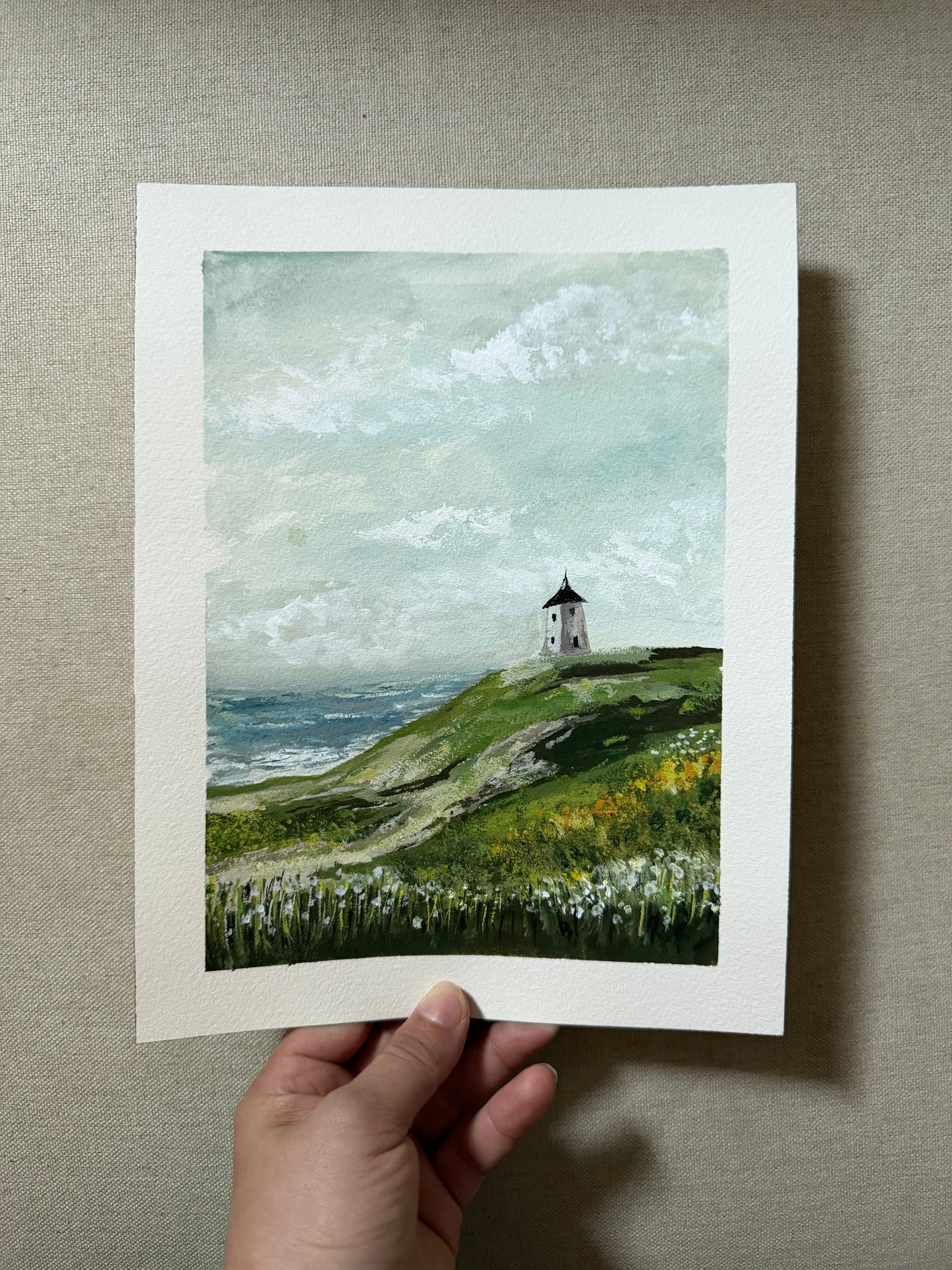 At the Edge of the Sea | print 8x10