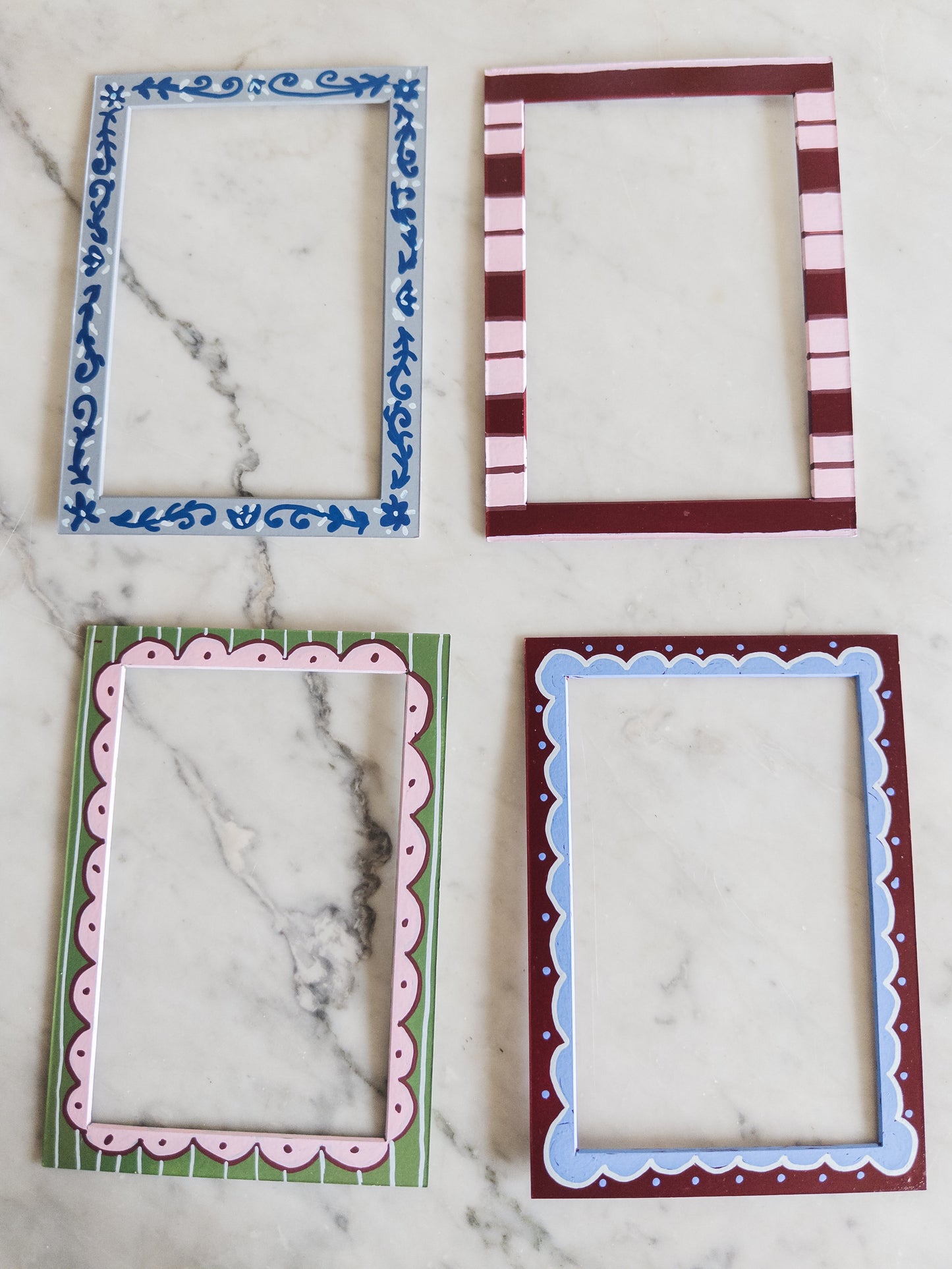 Custom Painted Picture Mats