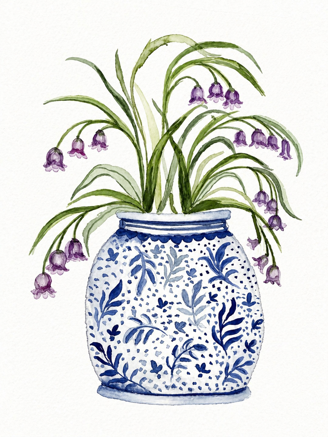 Harebell Jar Print | 5 x 7