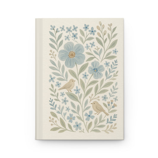 Floral Hardcover Journal for Nature Lovers