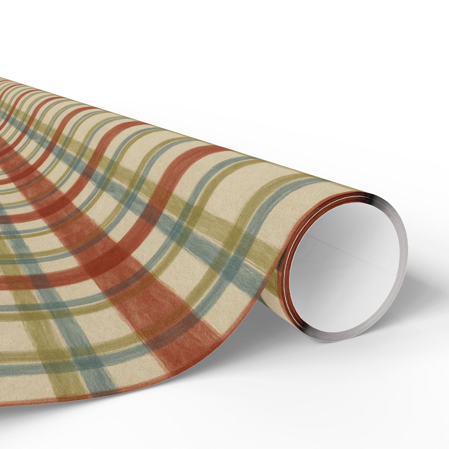 Cozy Plaid Wrapping Paper, Perfect for Holidays, Gifts, Birthdays, Christmas, Seasonal Celebrations, Craft Projects