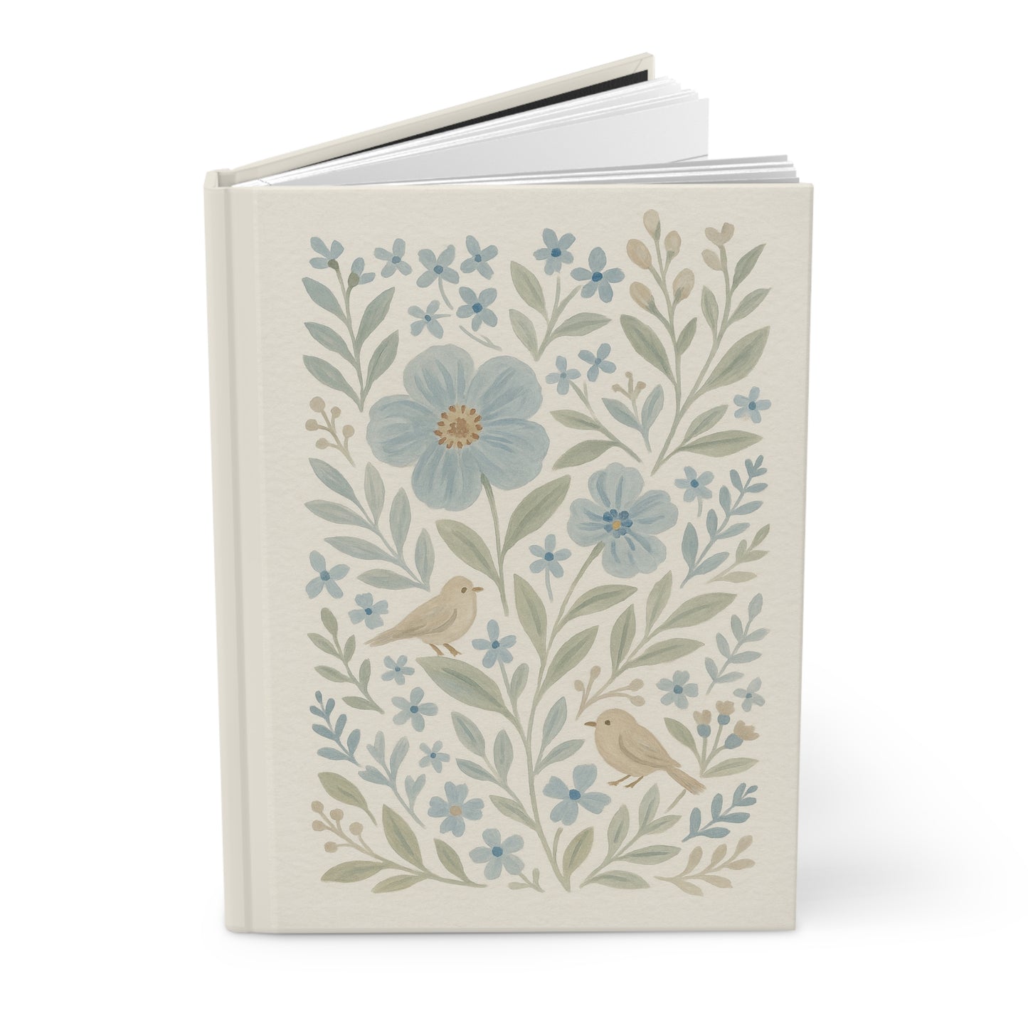 Floral Hardcover Journal for Nature Lovers