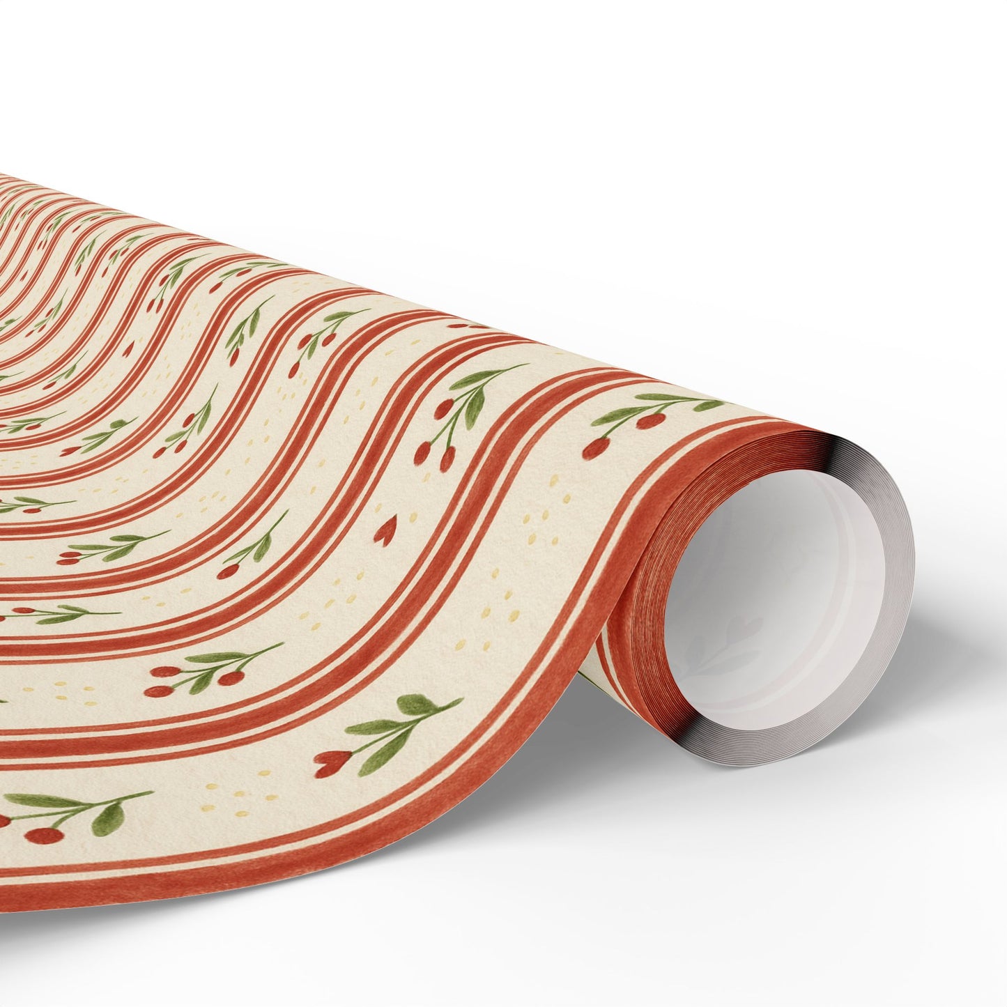 Elegant Gift Wrapping Paper Roll, Floral Holiday Wrap, Christmas Gift Wrap, Eco-Friendly Wrapping Sheets, Stylish Wrapping Paper
