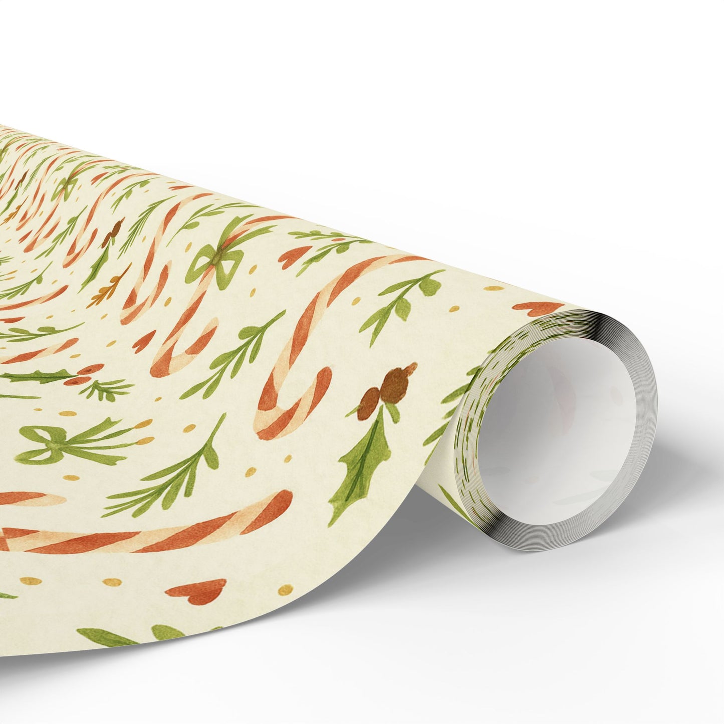Festive Wrapping Papers for Holiday Gifting, Christmas Gift Wrap, Eco-Friendly Wrap, Candy Cane Design, Holiday Décor, Party Supplies