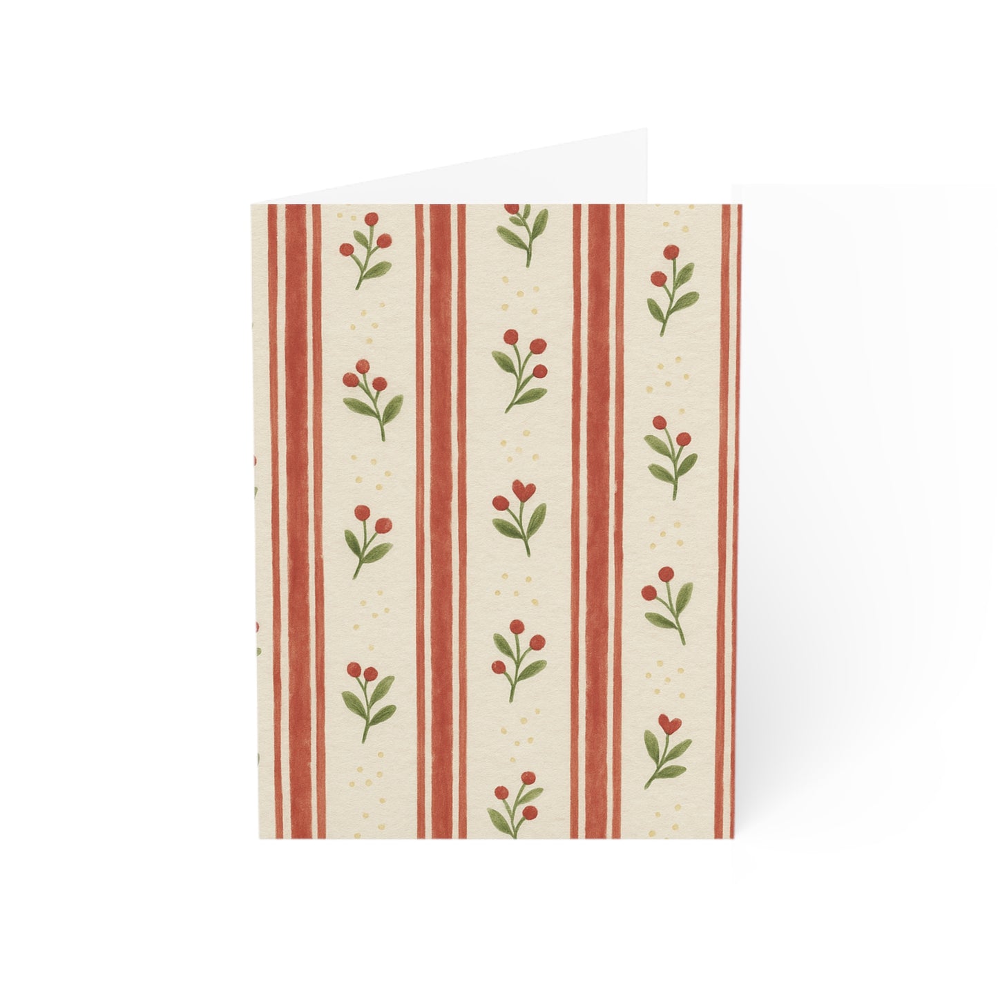 Floral Greeting Cards Set - 1, 10, 30, and 50pcs