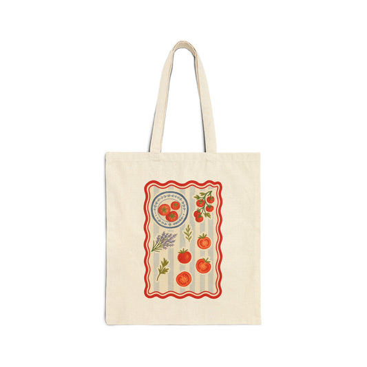 Vintage tomato Cotton Canvas Tote Bag, Eco-Friendly Shopper, Reusable Grocery Tote, Gift for Gardeners, Farmers Market Bag, [...]