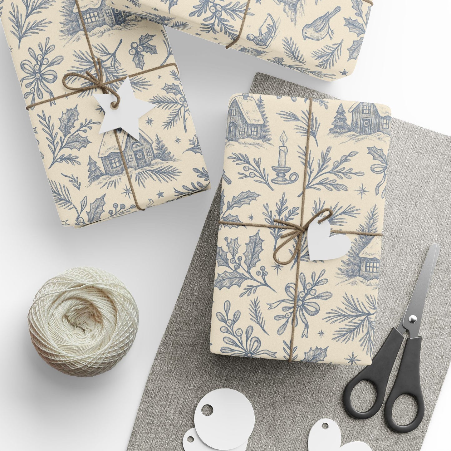 Charming Floral Wrapping Papers for All Occasions, Gift Wrap, Holiday, Birthday, Wedding, Elegant Décor