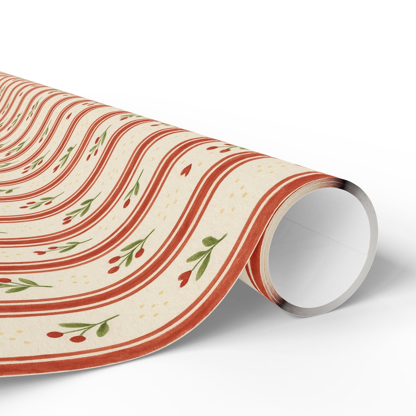 Elegant Gift Wrapping Paper Roll, Floral Holiday Wrap, Christmas Gift Wrap, Eco-Friendly Wrapping Sheets, Stylish Wrapping Paper