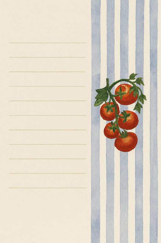 Tomato Vine Notecard Set