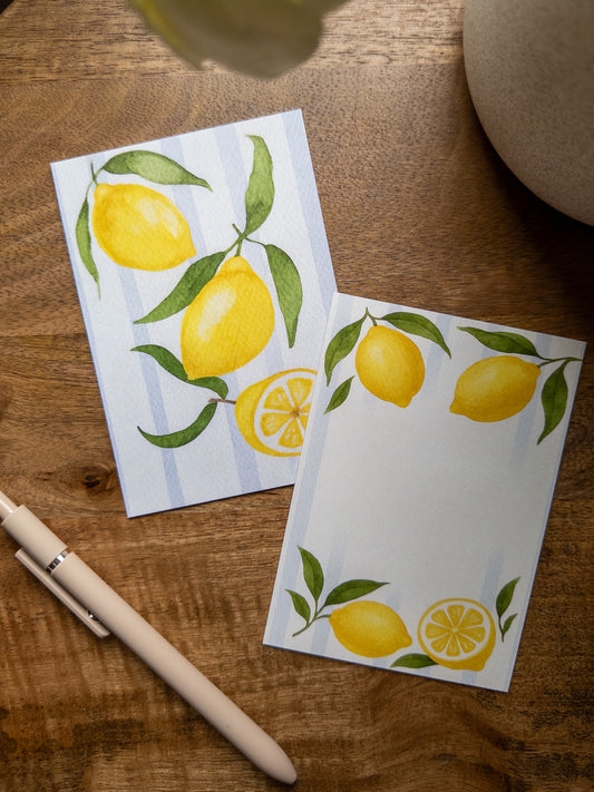 Lemon Grove Flat Card Set – Pack of 5