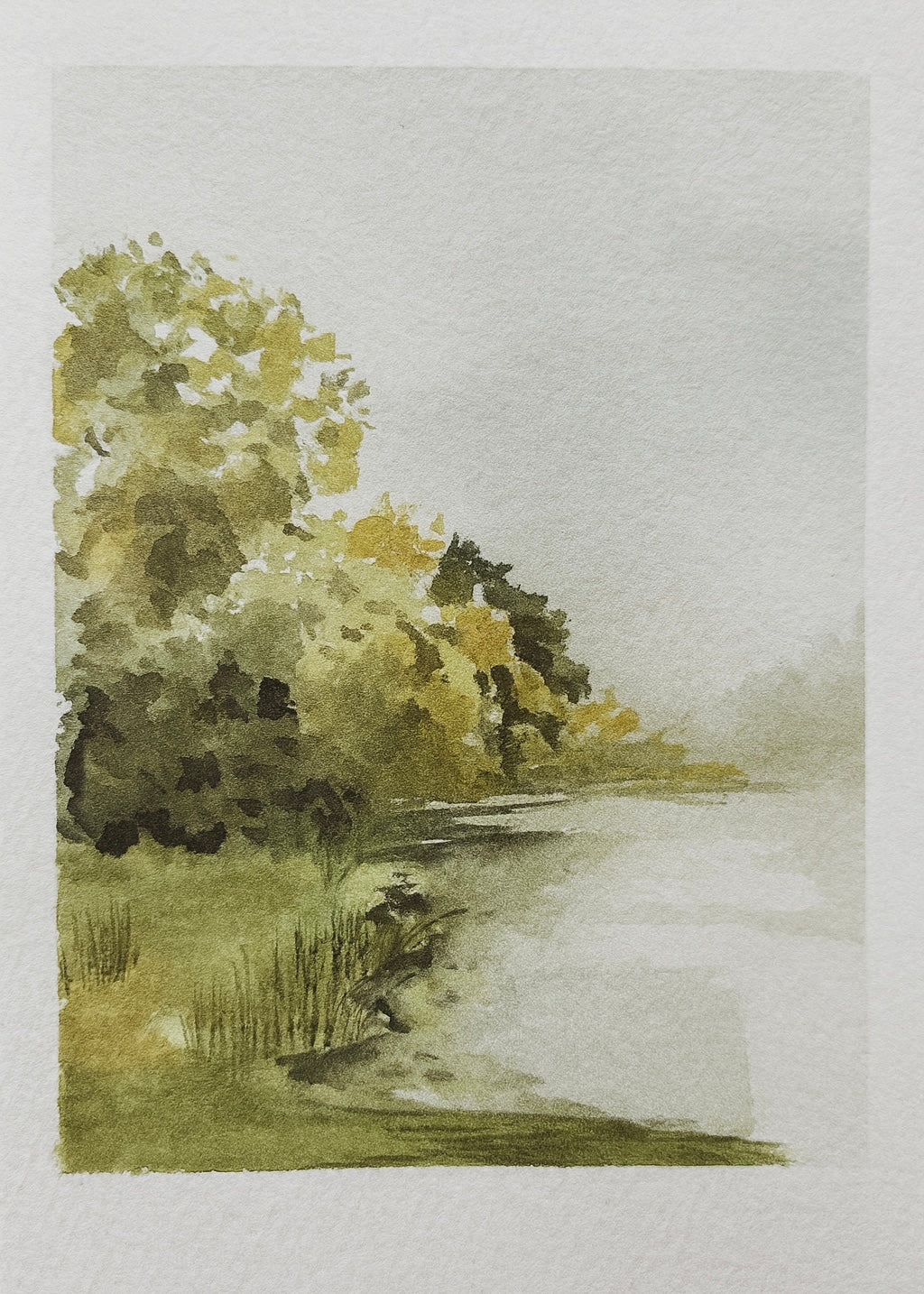 5x7 Art Print – Quiet Riverside