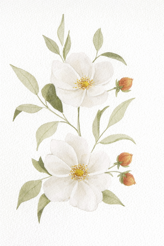 Standing : 5x7 Botanical Art Print