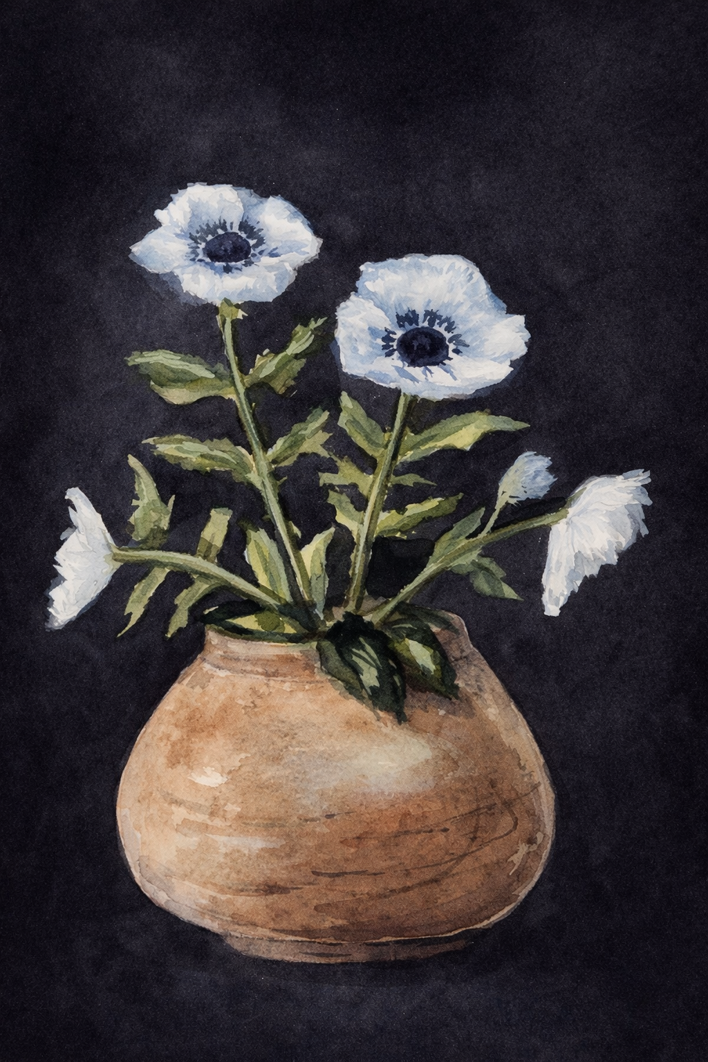 Moonflower Study Print | 5 x 7